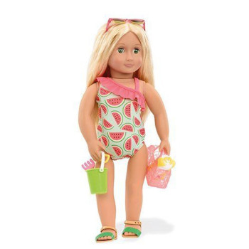 Our Generation Kıyafet - Watermelon Print Swimsuit Our Generation Kıyafet - Watermelon Print Swimsuit