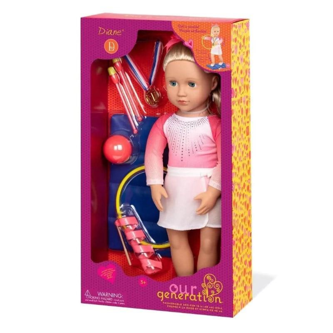 Our Generation Diane Oyuncak Bebek - 46 Cm - 062243446441 - 062243446441