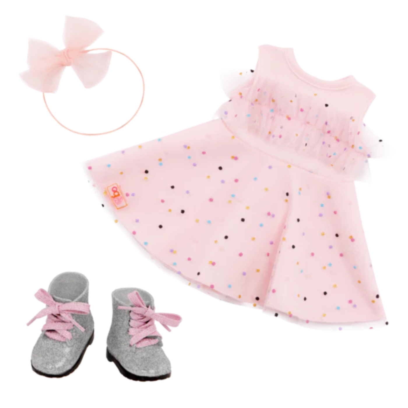 Our Generation Kıyafet - Pink & Colorful - BD30535Z - 062243492318