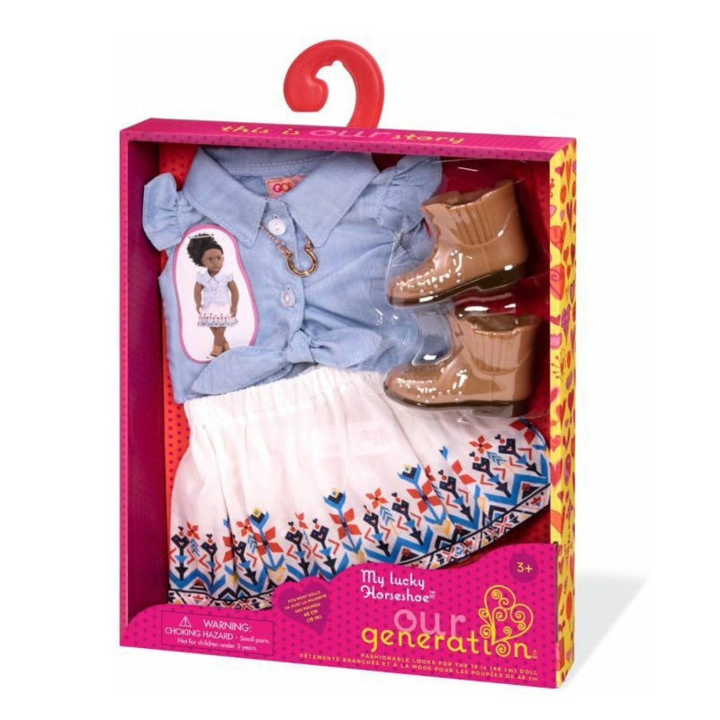 Our Generation Kıyafet - My Lucky Horseshoe - BD30359Z - 062243403352