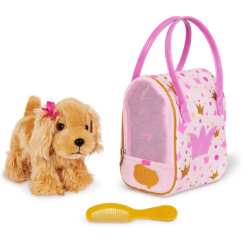 Pucci Pups Cocker Spaniel Ve Pembe Çanta Pucci Pups Cocker Spaniel Ve Pembe Çanta