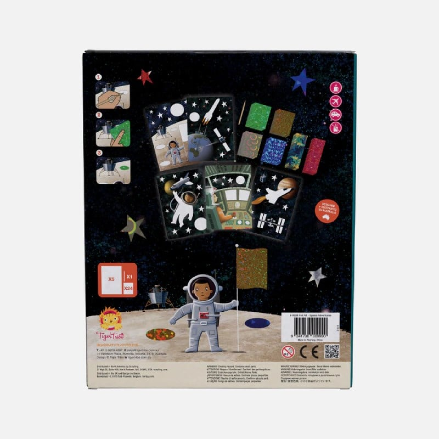 Tiger Tribe - Folyo Sanatı - Space Adventures - 6-0638 - 9341736009990