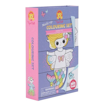 Tiger Tribe - Mash-Up Boyama Seti - Dress Ups Tiger Tribe - Mash-Up Boyama Seti - Dress Ups