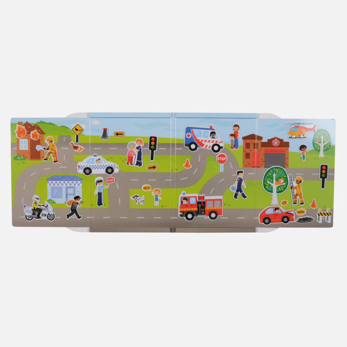 Tiger Tribe - Mıknatıslı Oyun Seti - Emergency Rescue - 6-1203 - 9341736001543