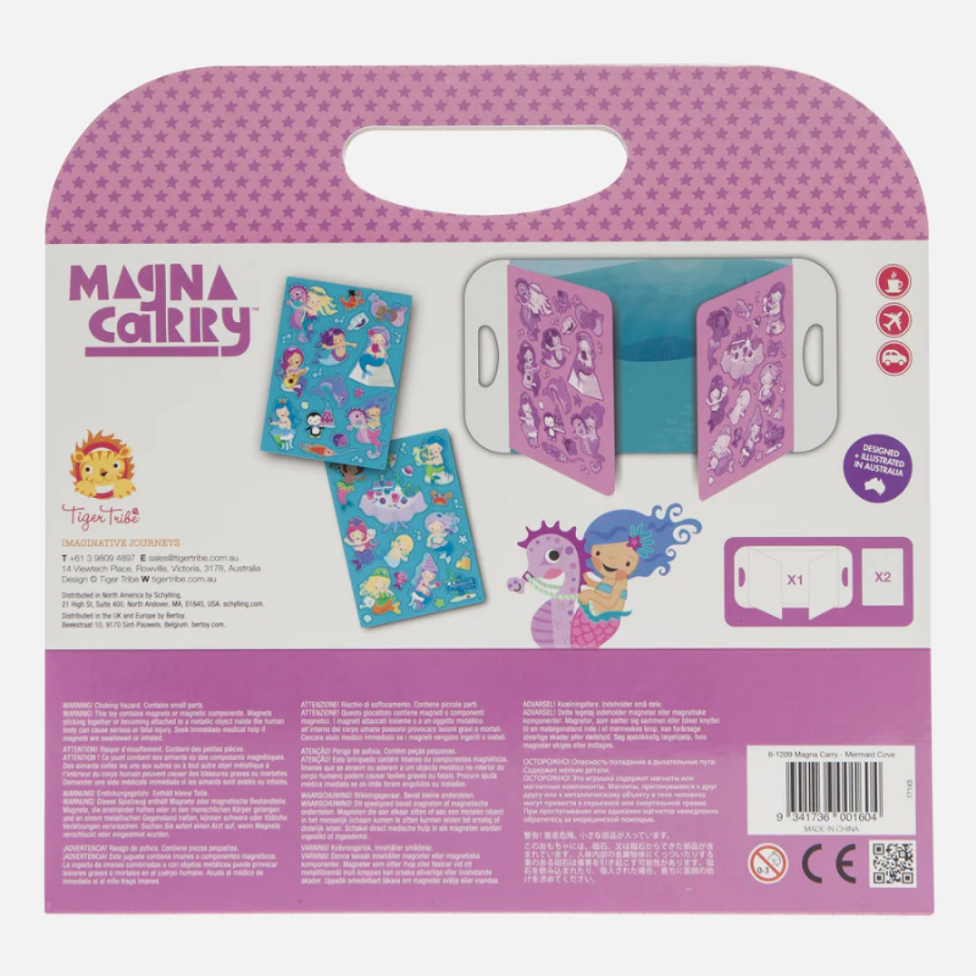 Tiger Tribe - Mıknatıslı Oyun Seti - Mermaid Cove - 6-1209 - 9341736001604