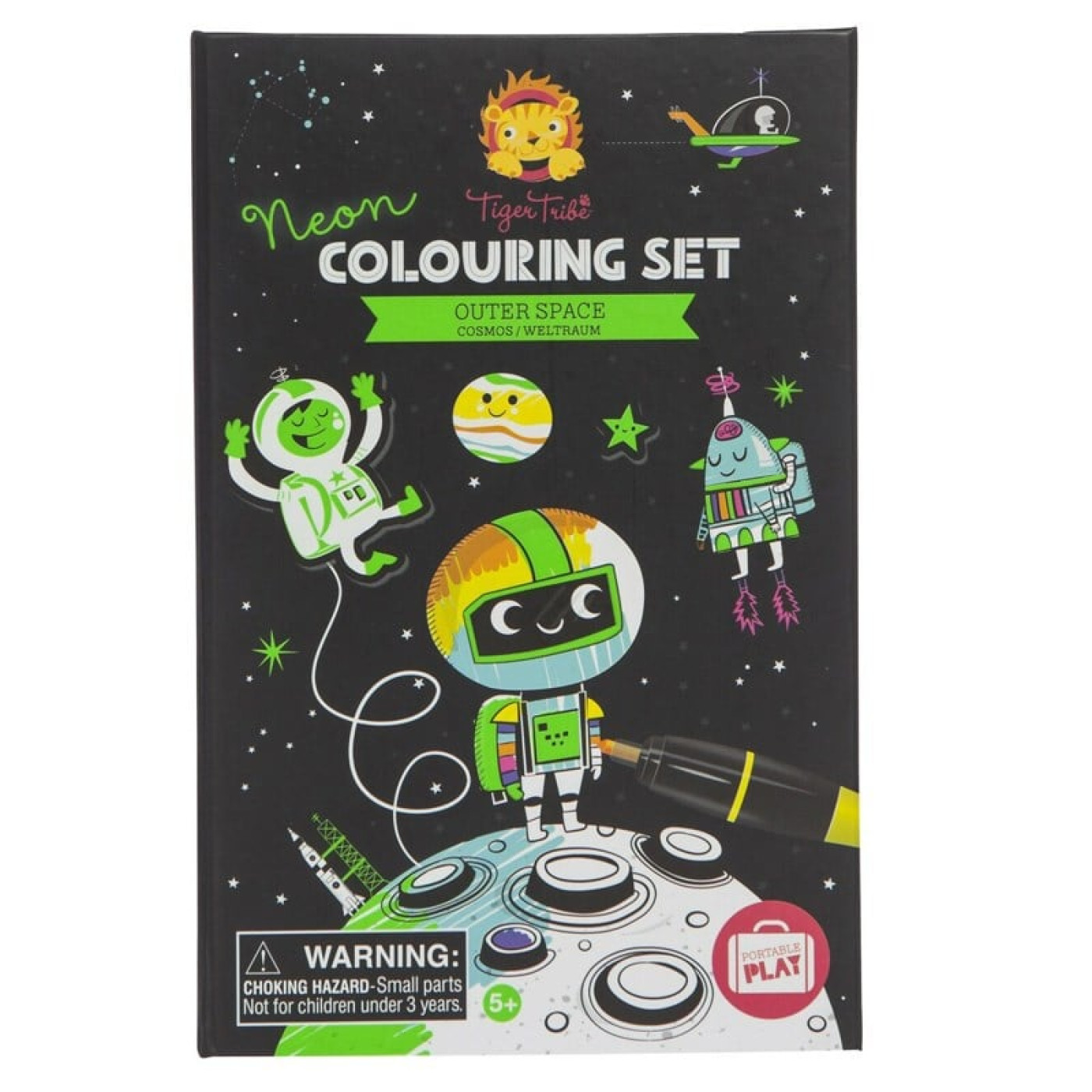 Tiger Tribe - Neon Boyama Seti - Outer Space - 6-0240 - 9341736008559