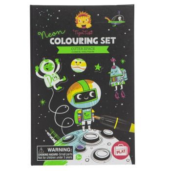 Tiger Tribe - Neon Boyama Seti - Outer Space Tiger Tribe - Neon Boyama Seti - Outer Space