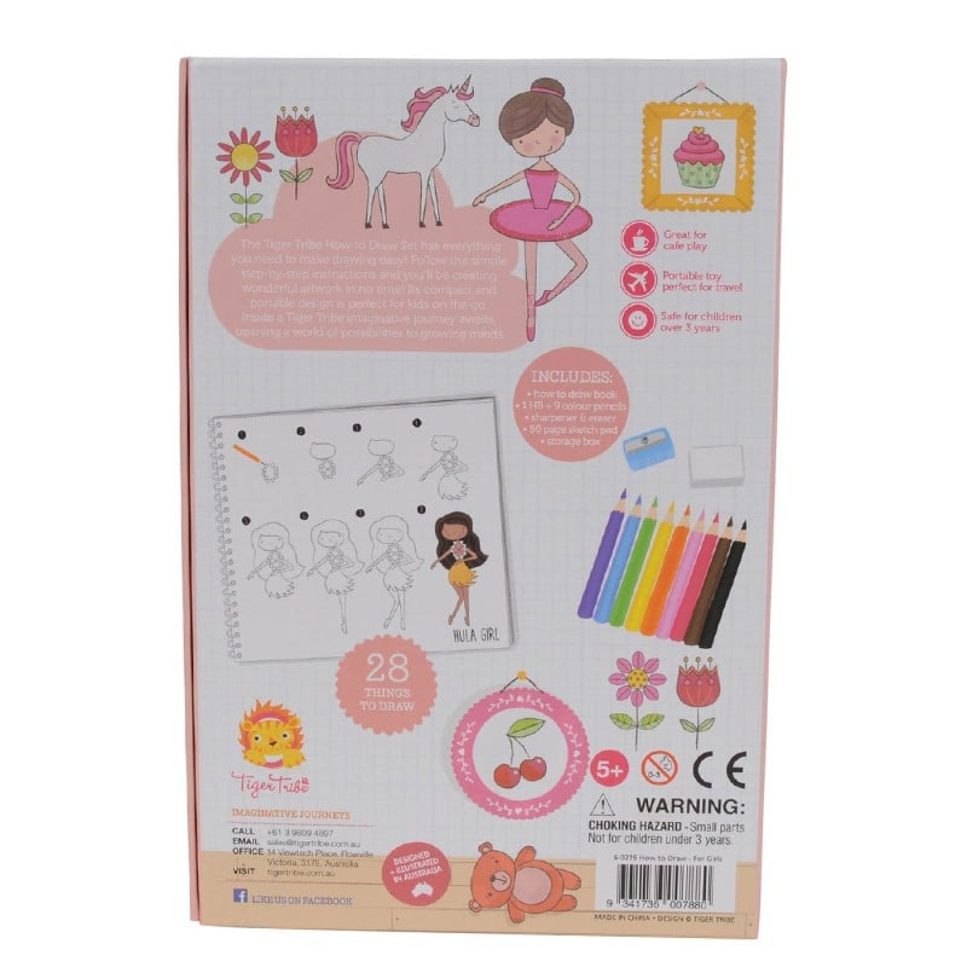 Tiger Tribe - Resim Nasıl Çizilir? - Girls - 6-0219 - 9341736007880