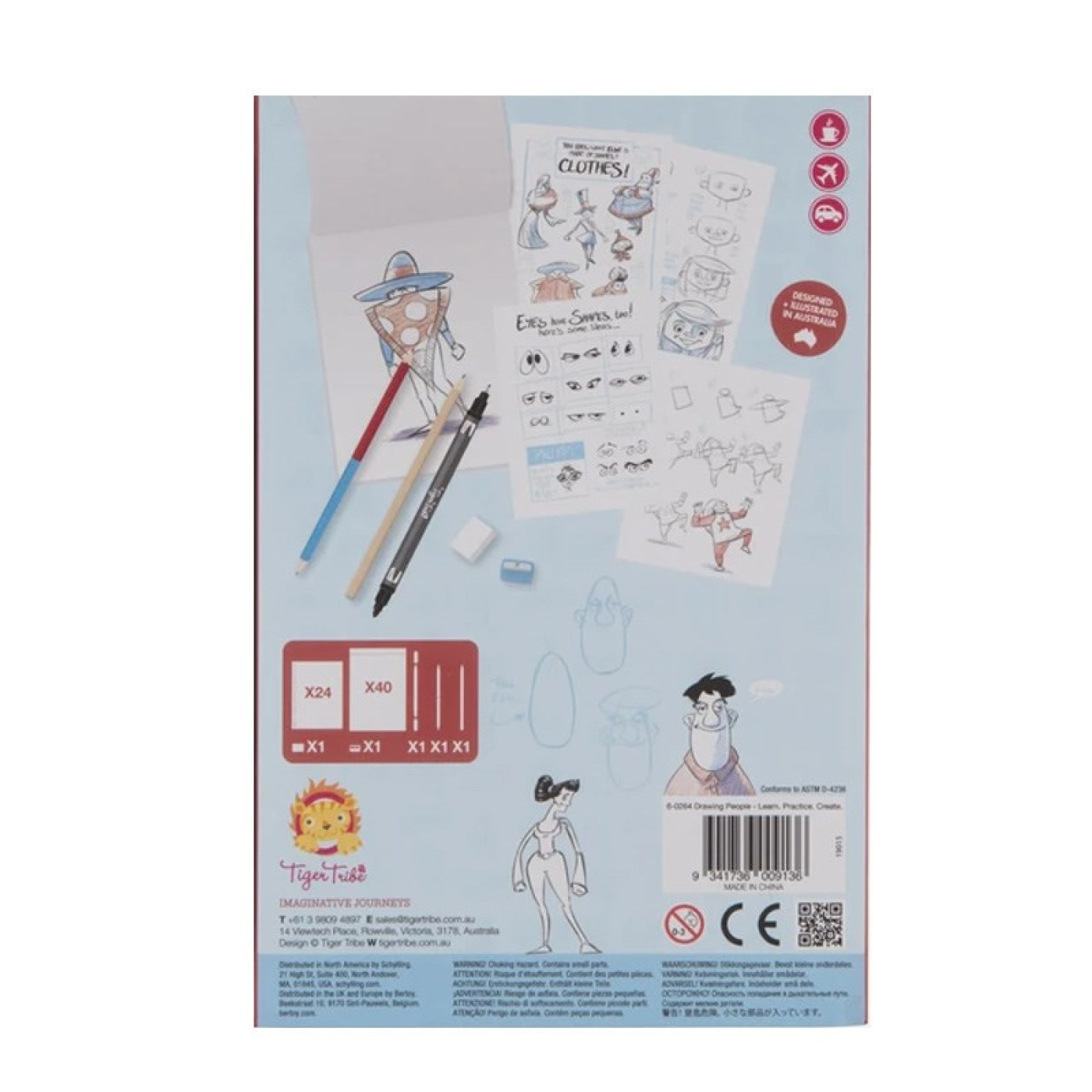 Tiger Tribe - Resim Nasıl Çizilir? - People - 9341736009136 - 9341736009136