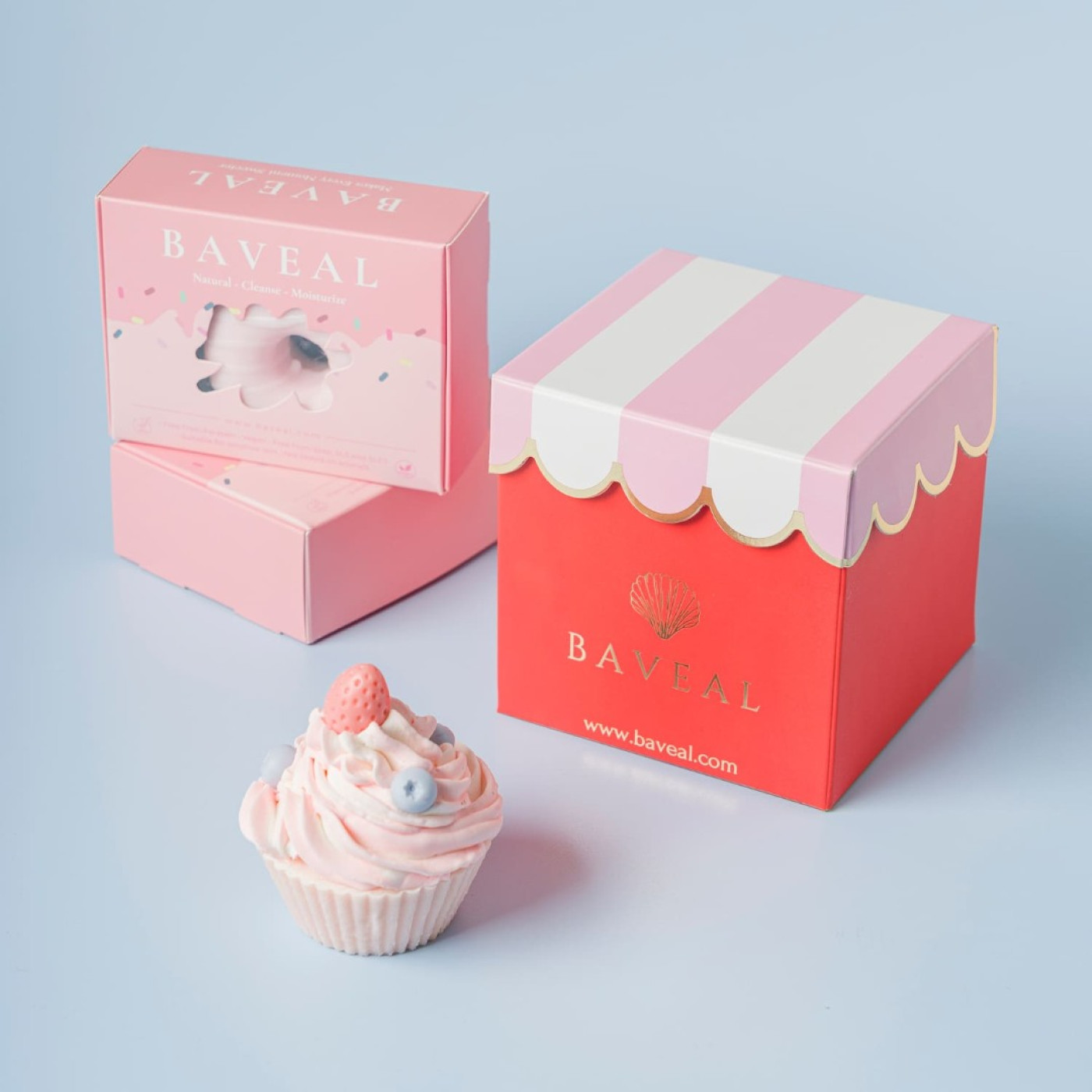 Baveal – Cake Art Kap Kek Tasarımlı Nemlendiricili El ve Vucüt Sabunu - 8684798570030 Baveal – Cake Art Kap Kek Pembe Tasarımlı Nemlendiricili El ve Vucüt Sabunu - 8684798570030 - 8684798570030