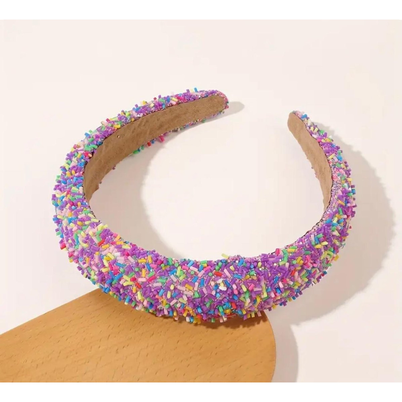 Şeker Desenli Çocuk Tacı Mor - 8690000002184 - 8690000002184