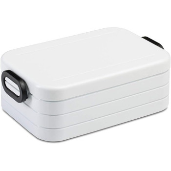 bento lunch box take a break midi - white  bento lunch box take a break midi - white