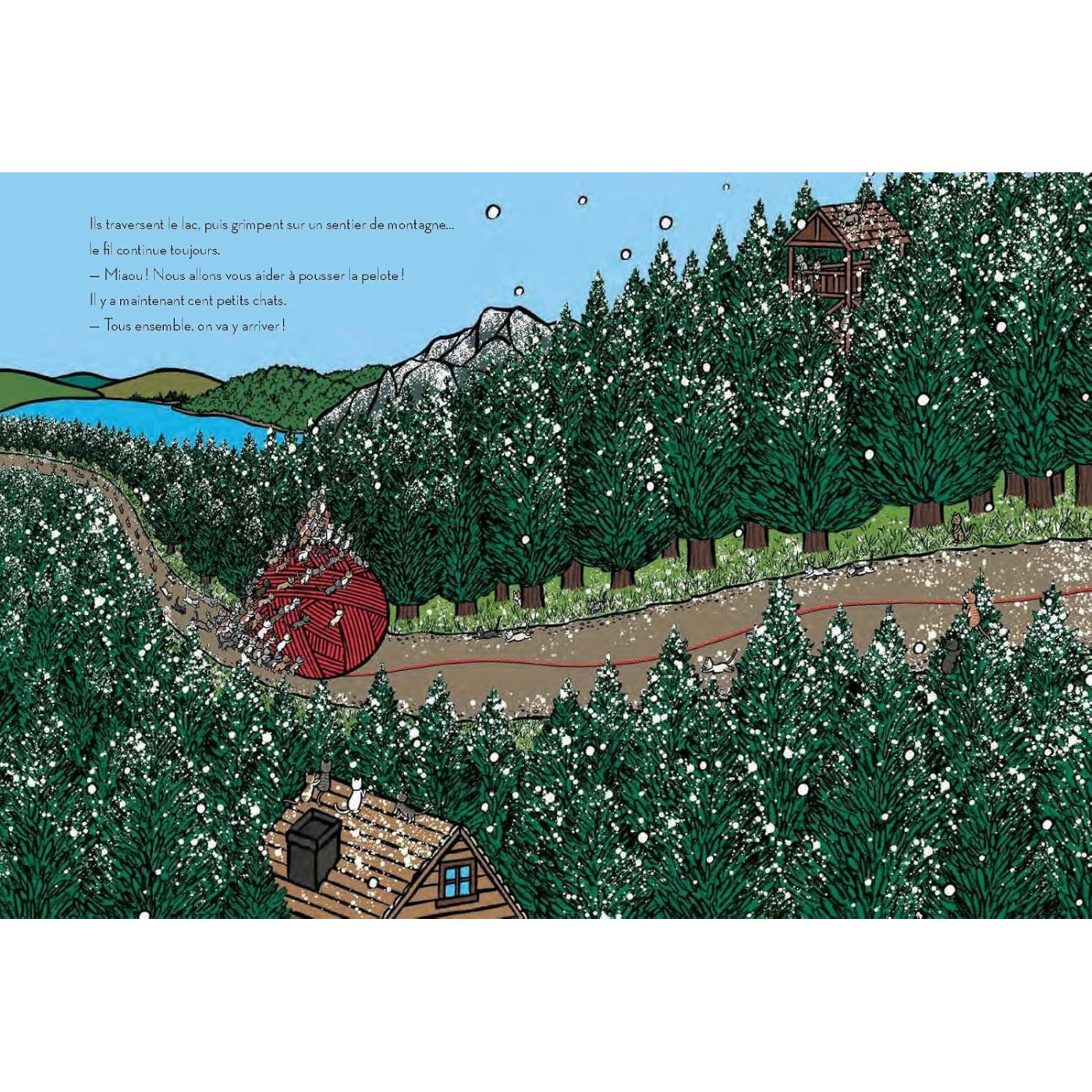 Fransızca Kitaplar - Cent petits chats