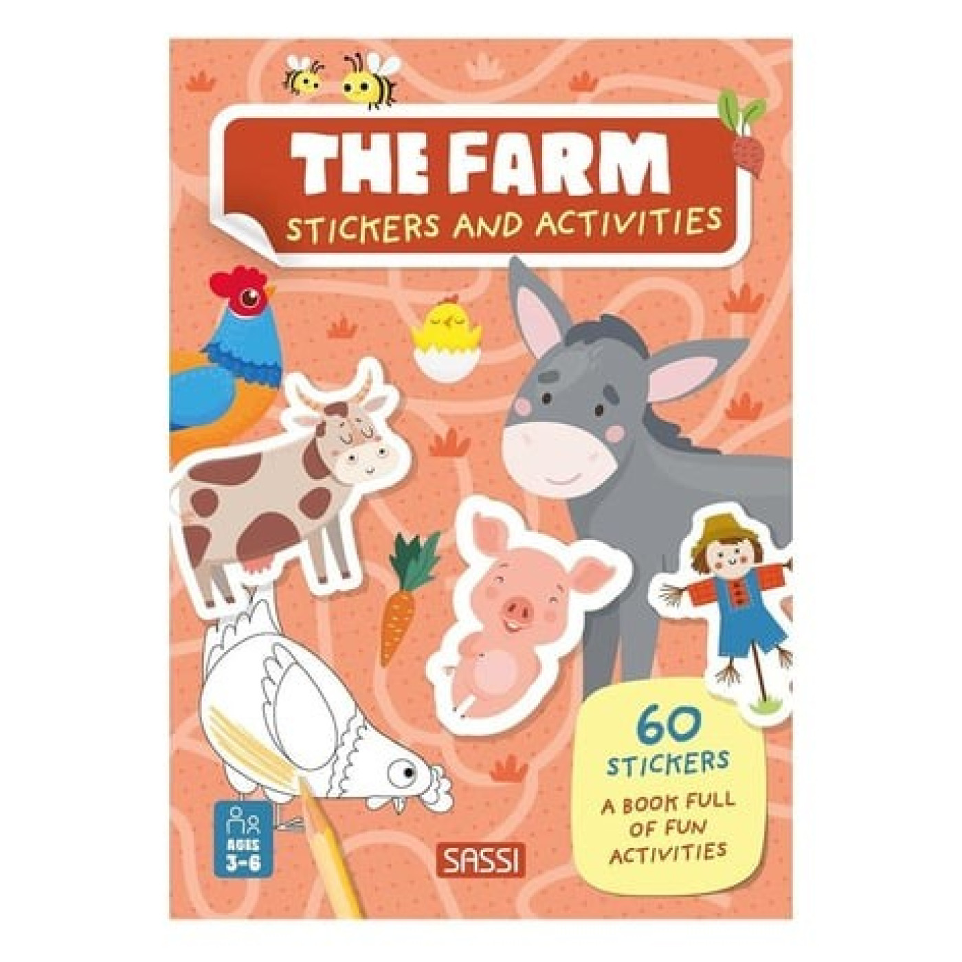 Sticker ve Aktivite Kitabı - Çiftlik