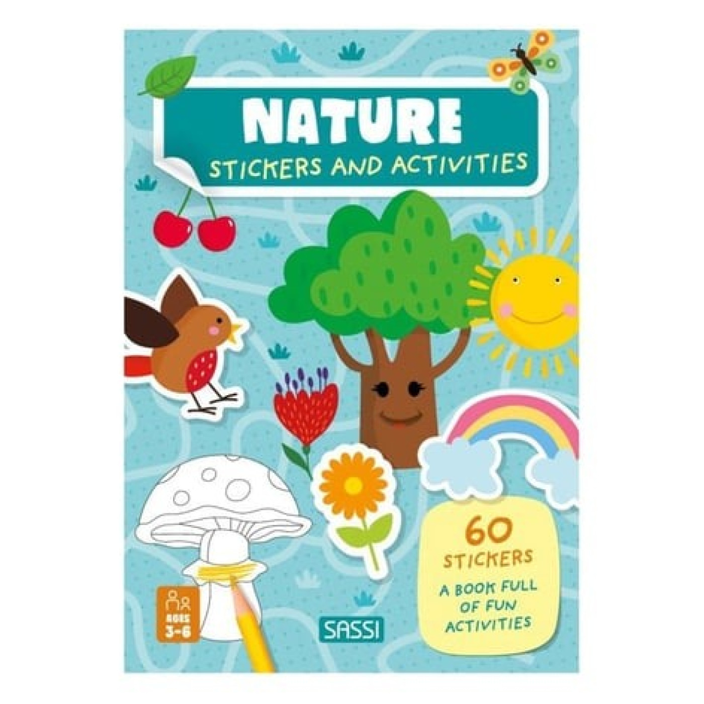 Sticker ve Aktivite Kitabı - Doğa