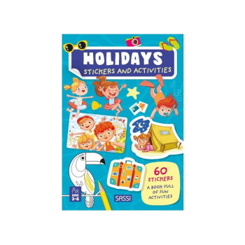 Sticker Ve Aktivite Kitabı - Tatil Zamanı