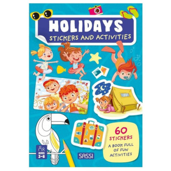 Sticker Ve Aktivite Kitabı - Tatil Zamanı