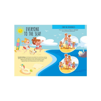 Sticker Ve Aktivite Kitabı - Tatil Zamanı Sticker Ve Aktivite Kitabı - Tatil Zamanı