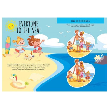 Sticker Ve Aktivite Kitabı - Tatil Zamanı Sticker Ve Aktivite Kitabı - Tatil Zamanı