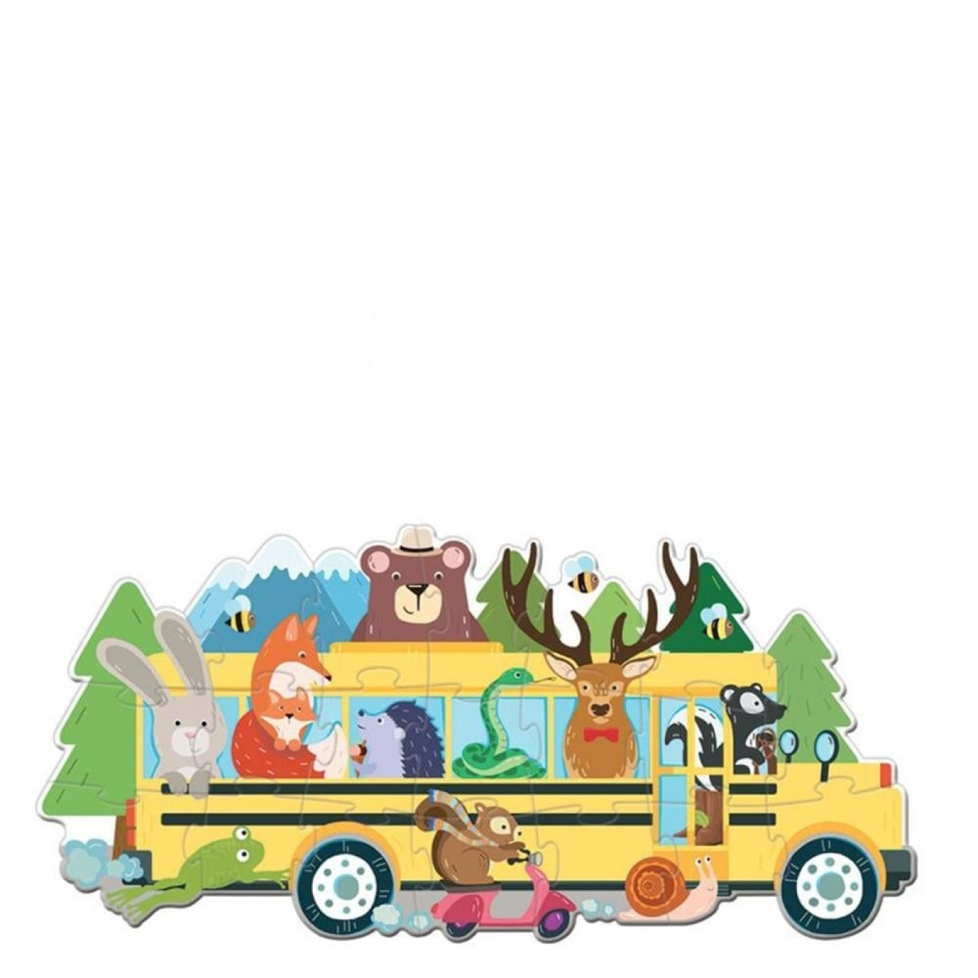 Yolculuk Yapbozu - Otobüs - 9788868604813 - 9788868604813