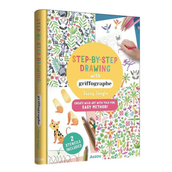 Step by Step Drawing - Jazzy Jungle Step by Step Drawing - Jazzy Jungle