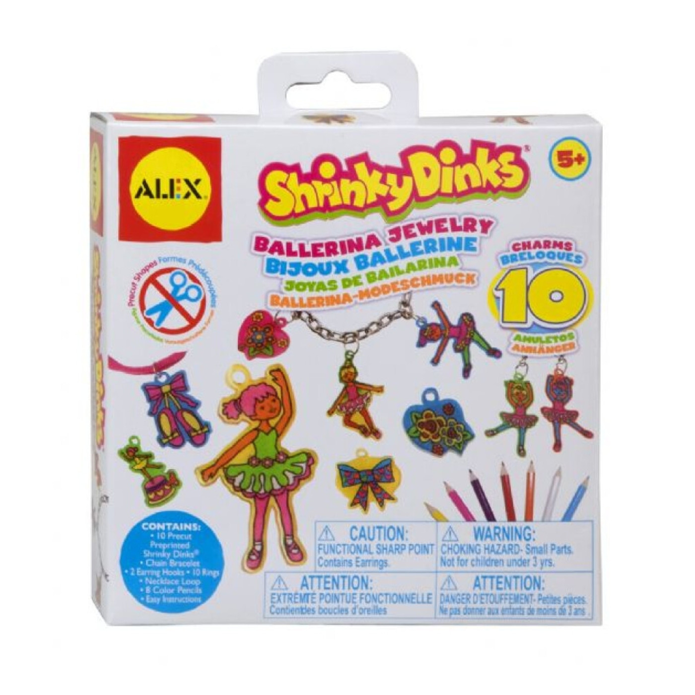 Alex - Shrinky Dinks Balerina Jew