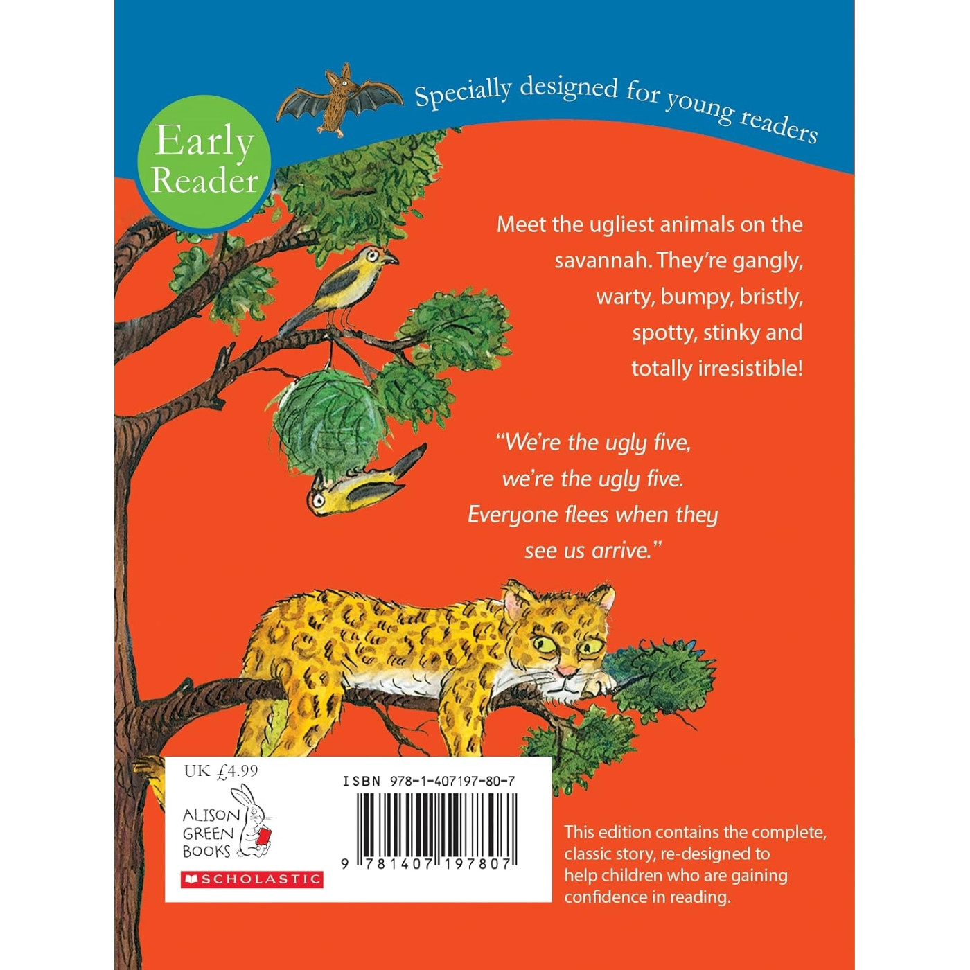 The Ugly Five Early Reader The Ugly Five Early Reader
