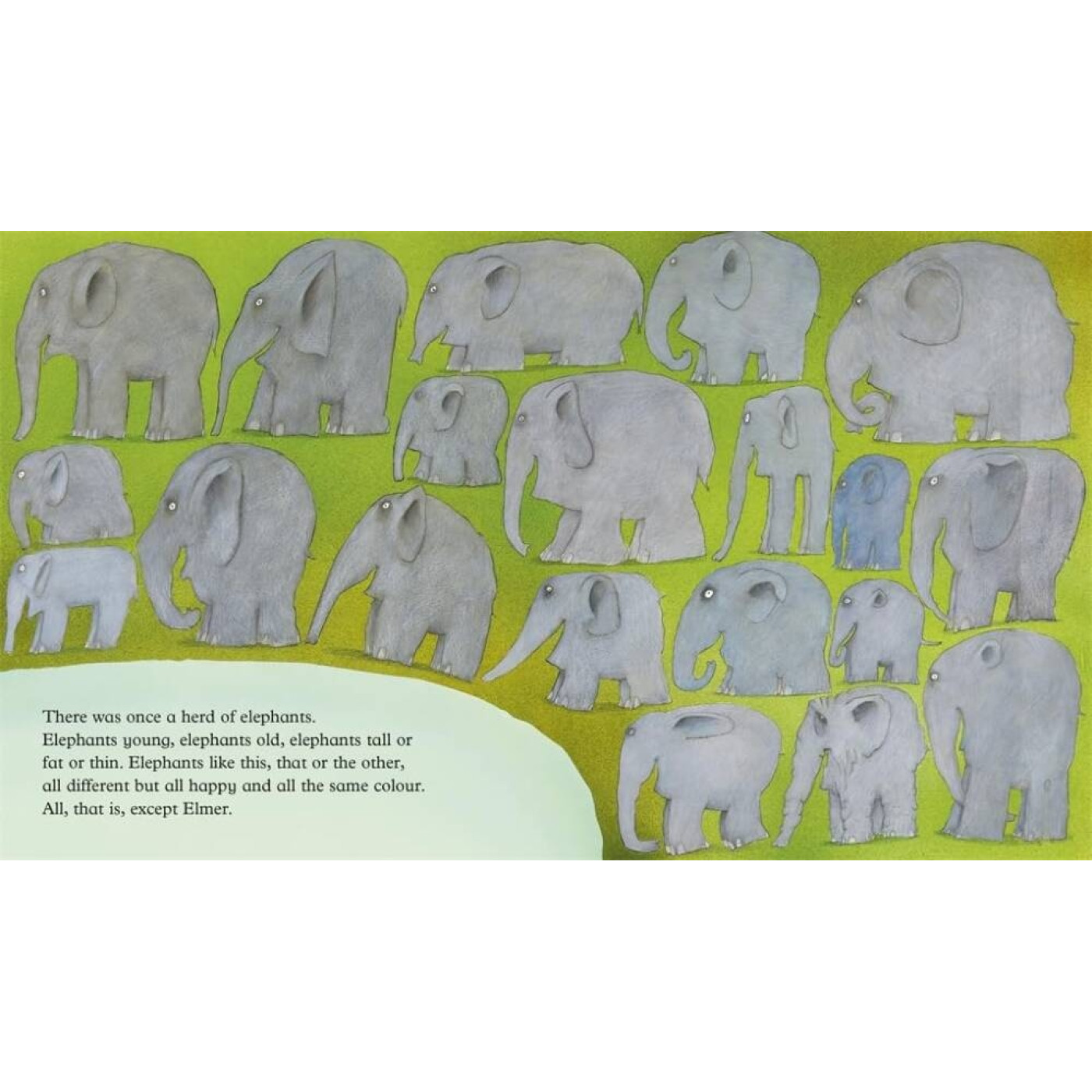 Elmer Book and Toy Gift Set