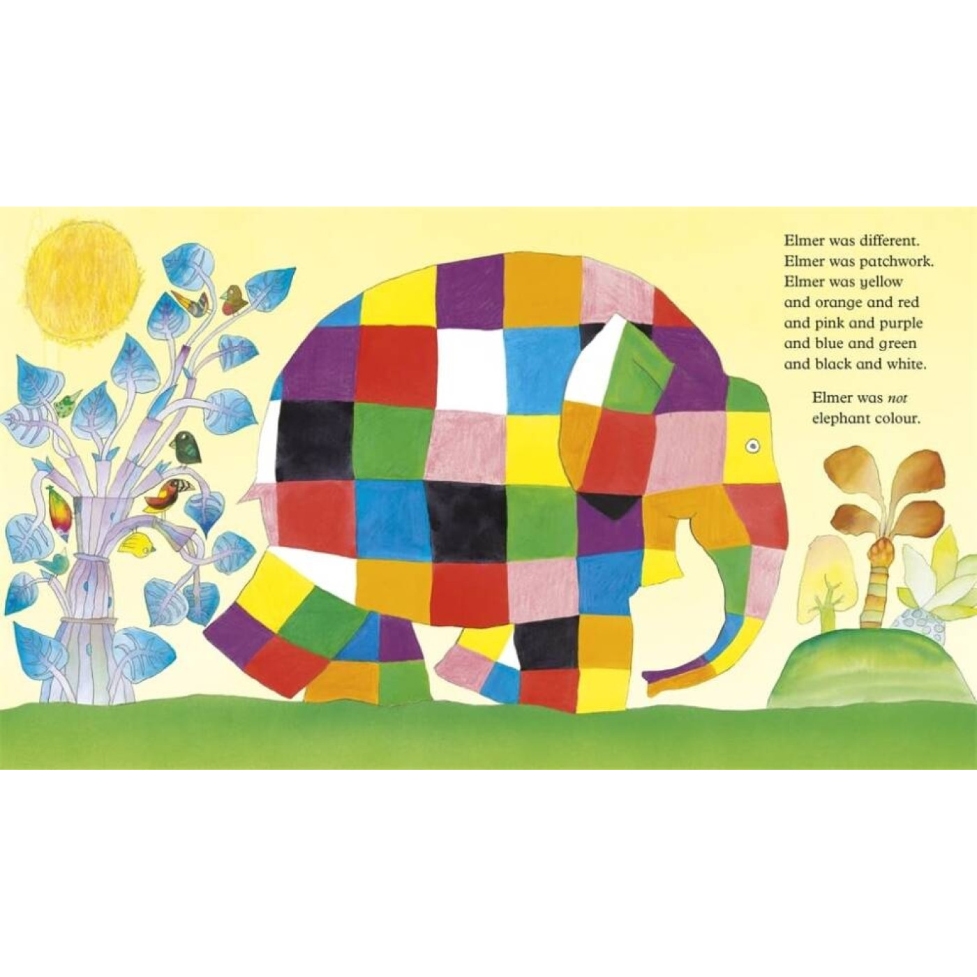 Elmer Book and Toy Gift Set