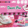Aplı - Dekor Hobby Kalem 6 Renk