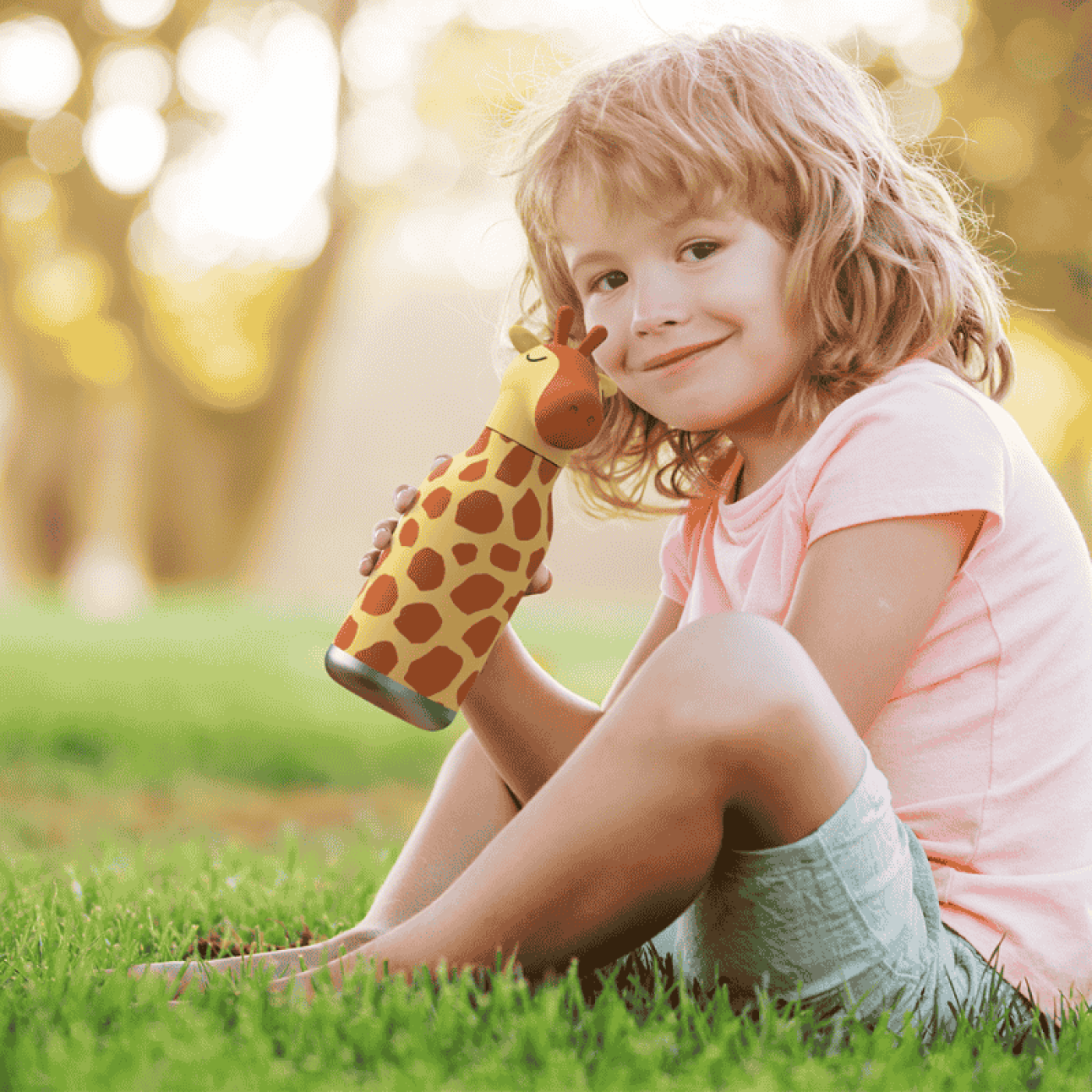 Asobu Bestie Bottle - Giraffe Asobu Bestie Bottle - Giraffe