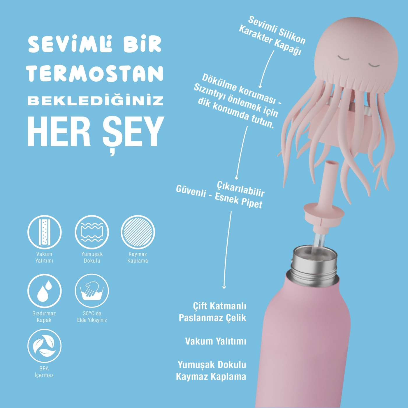 Asobu Bestie Bottle - JellyFish Asobu Bestie Bottle - JellyFish
