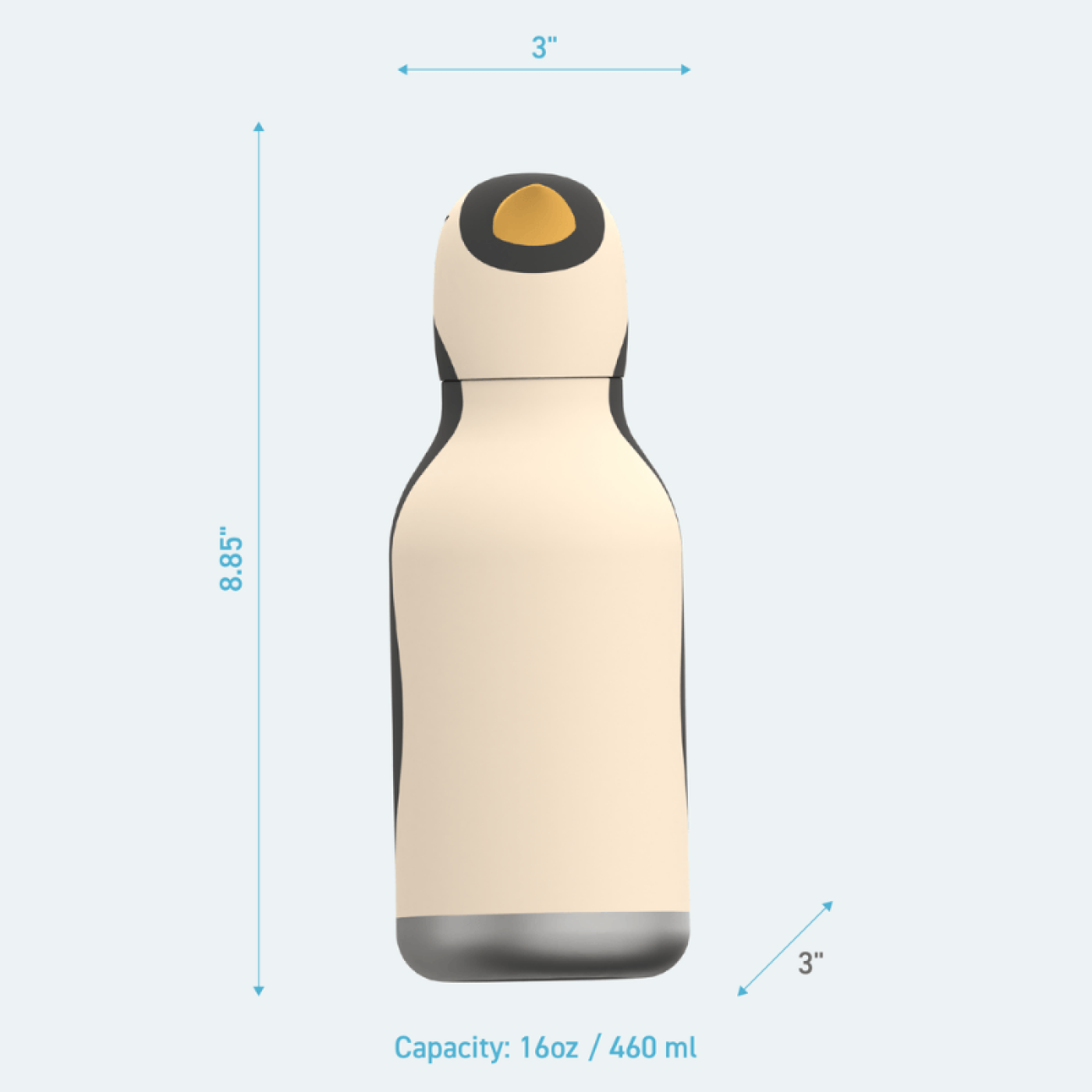 Asobu Bestie Bottle - Penguin Asobu Bestie Bottle - Penguin
