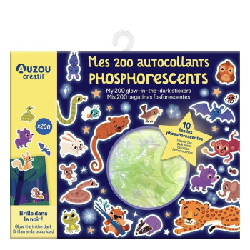 200 Fosforlu Sticker Seti – Poster + 10 Yıldız 200 Fosforlu Sticker Seti – Poster + 10 Yıldız