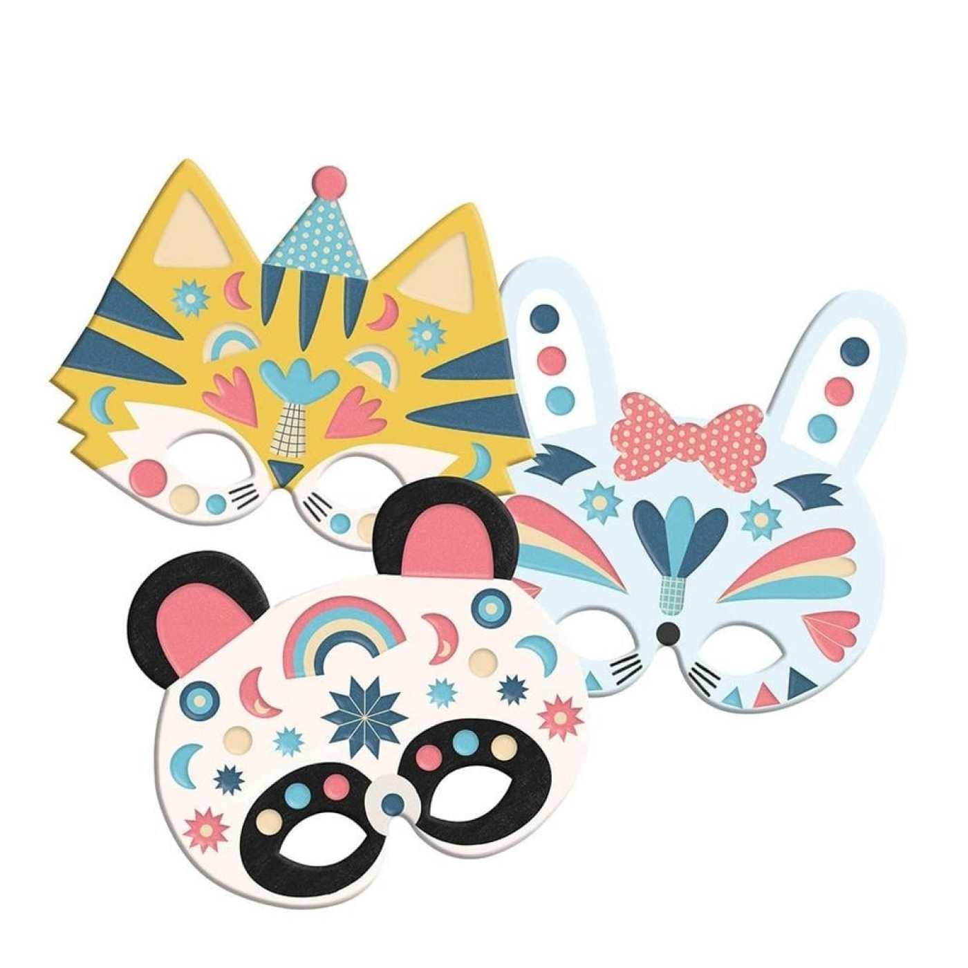 Aksesuar Setim - Hayvan Maskesi-Kabartmalı Sticker - 9791039503174 Aksesuar Setim - Hayvan Maskesi-Kabartmalı Sticker - ST01047 - 9791039503174