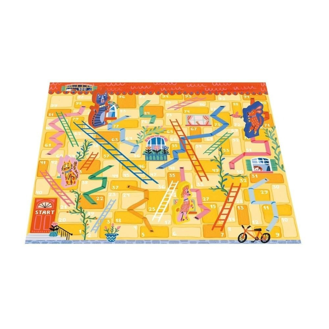 Classic Games - Snakes and Ladders - ST01038 - 9791039515603