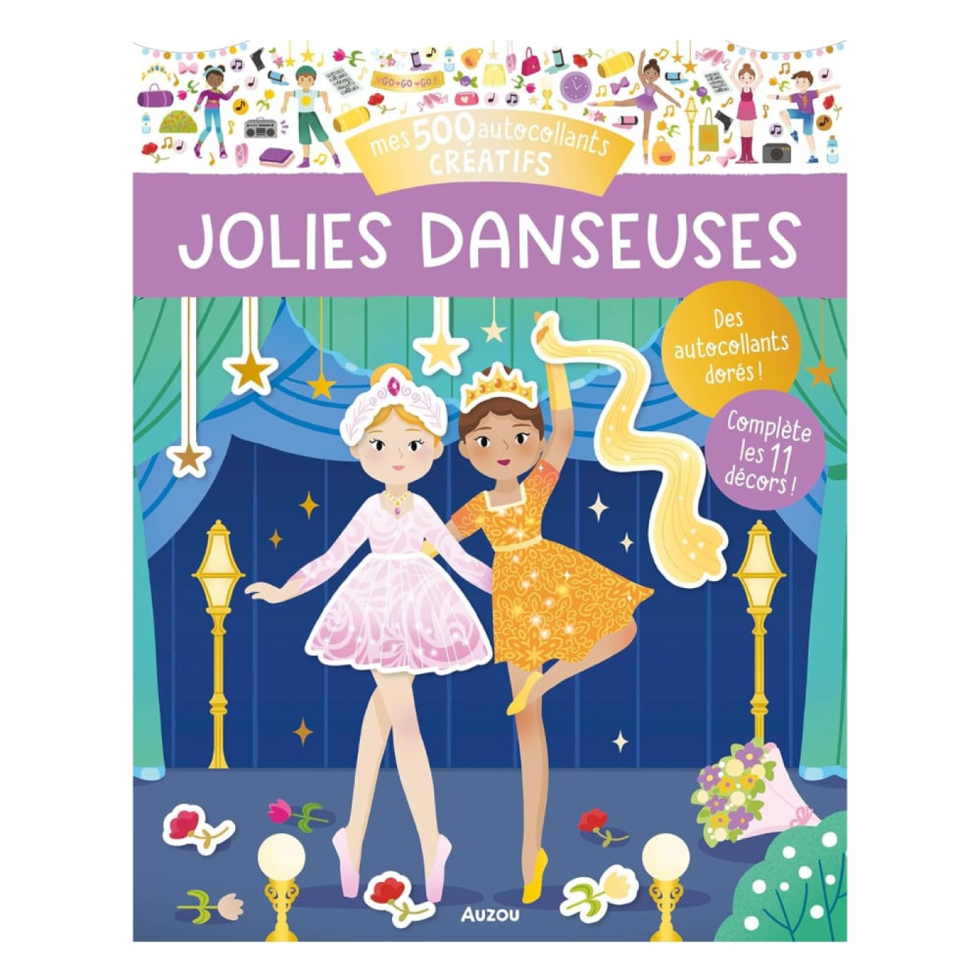 Mes 500 Autocollants Creatifs - Jolıes Danseuses - 9791039536639 - 9791039536639