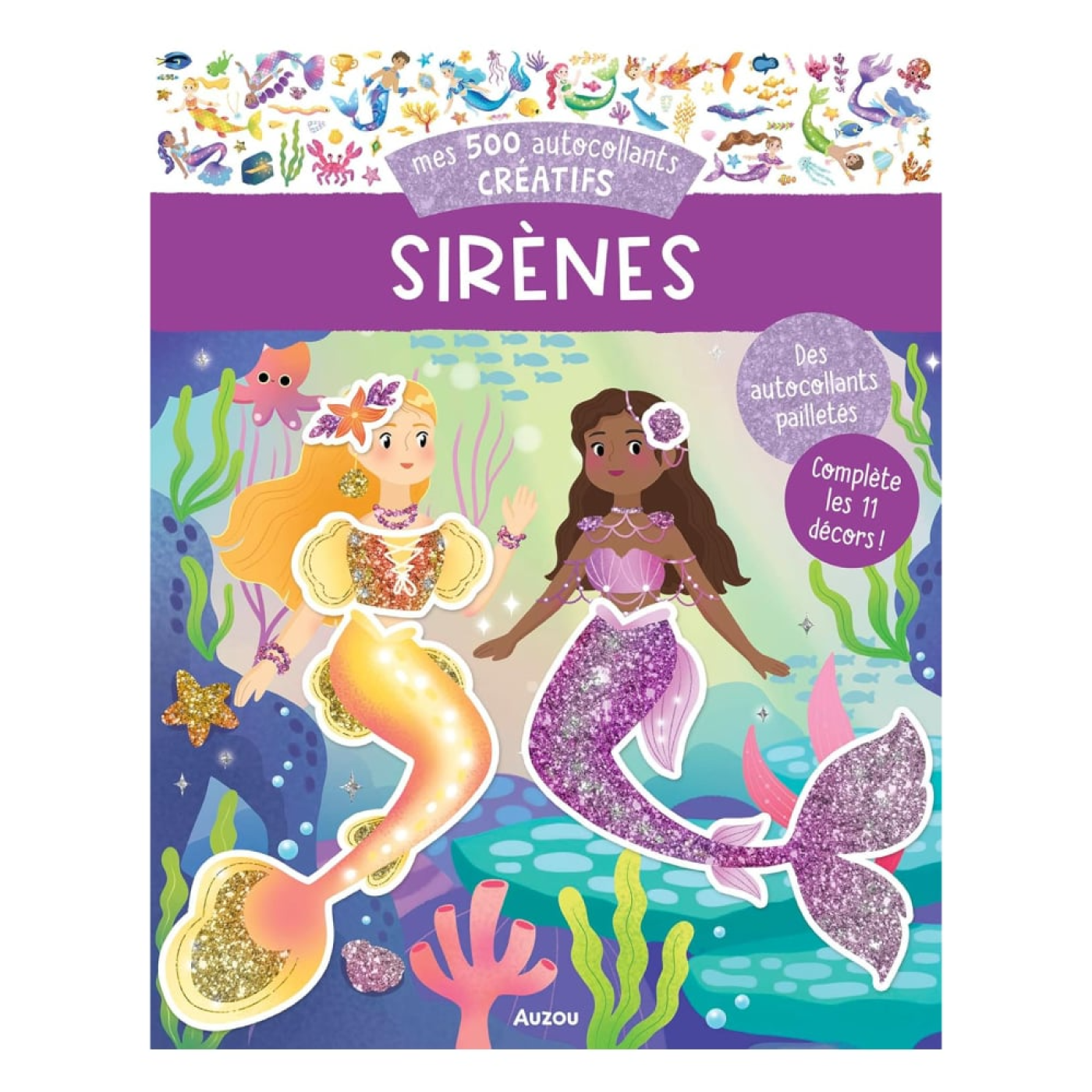 Mes 500 Autocollants Creatifs - Sırenes - 9791039524841 - 9791039524841