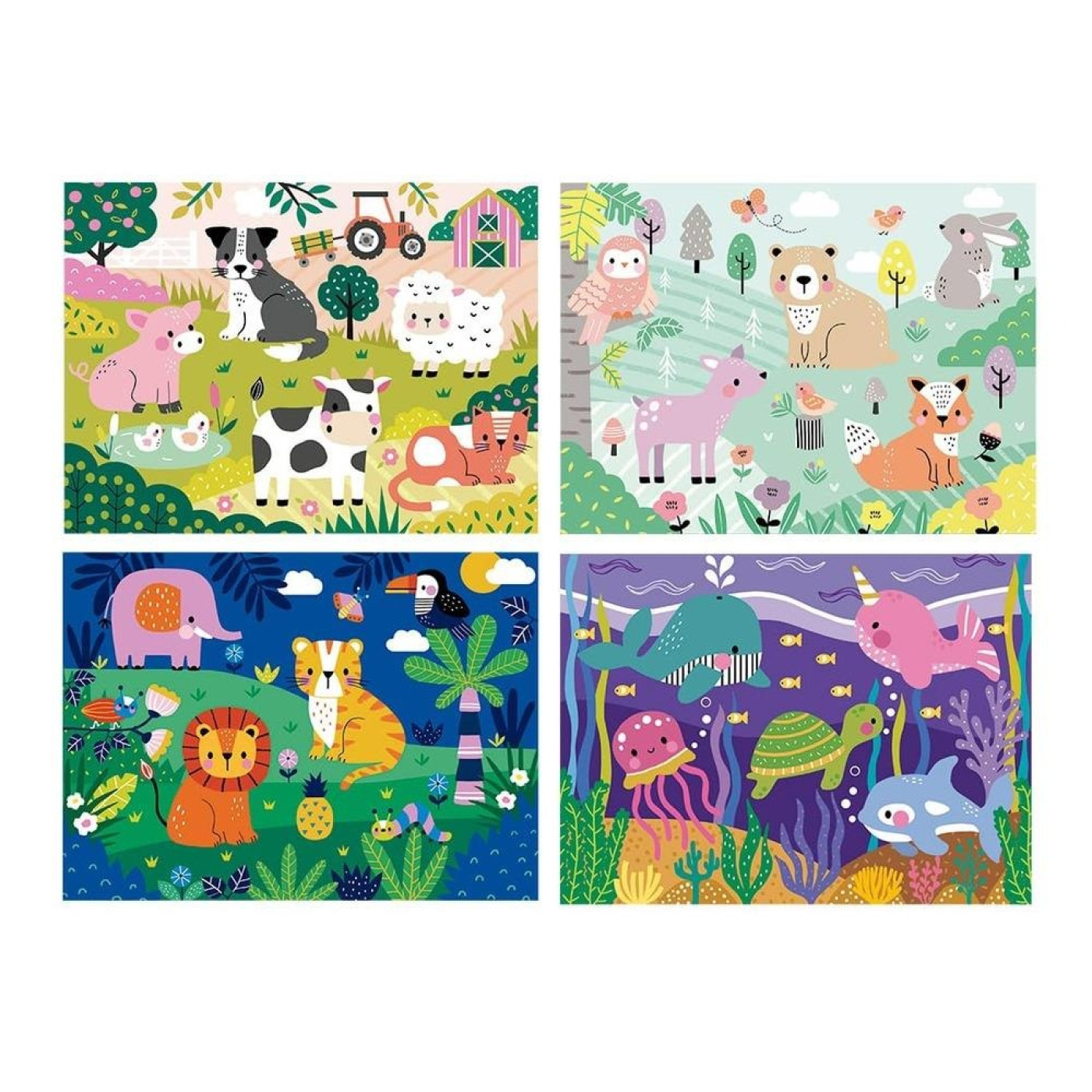 My 4 progressive jigsaw puzzles - 9791039512022 My 4 progressive jigsaw puzzles - 9791039512022 - 9791039512022
