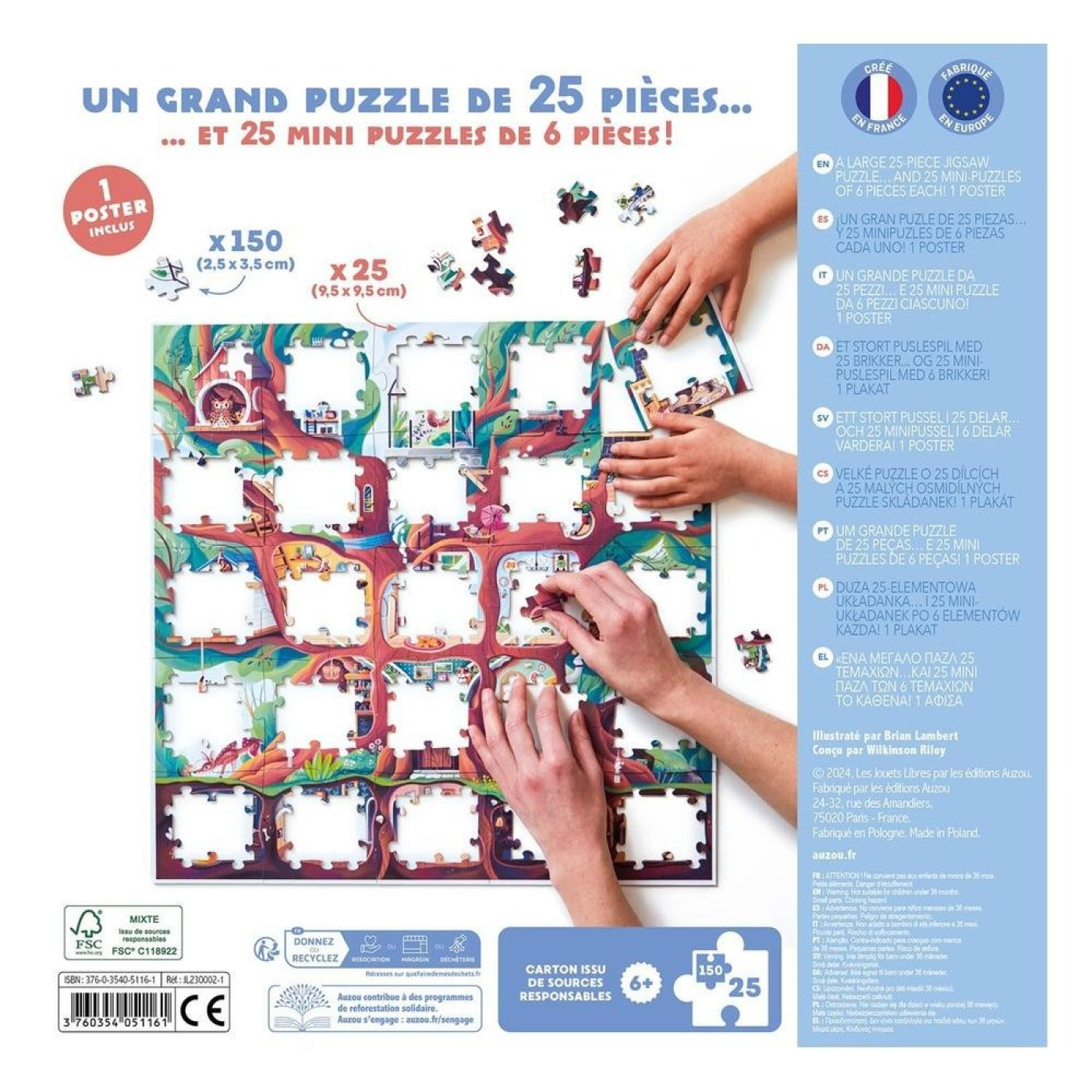 My collaborative puzzle - 3760354051161 My collaborative puzzle - ST01034 - 3760354051161