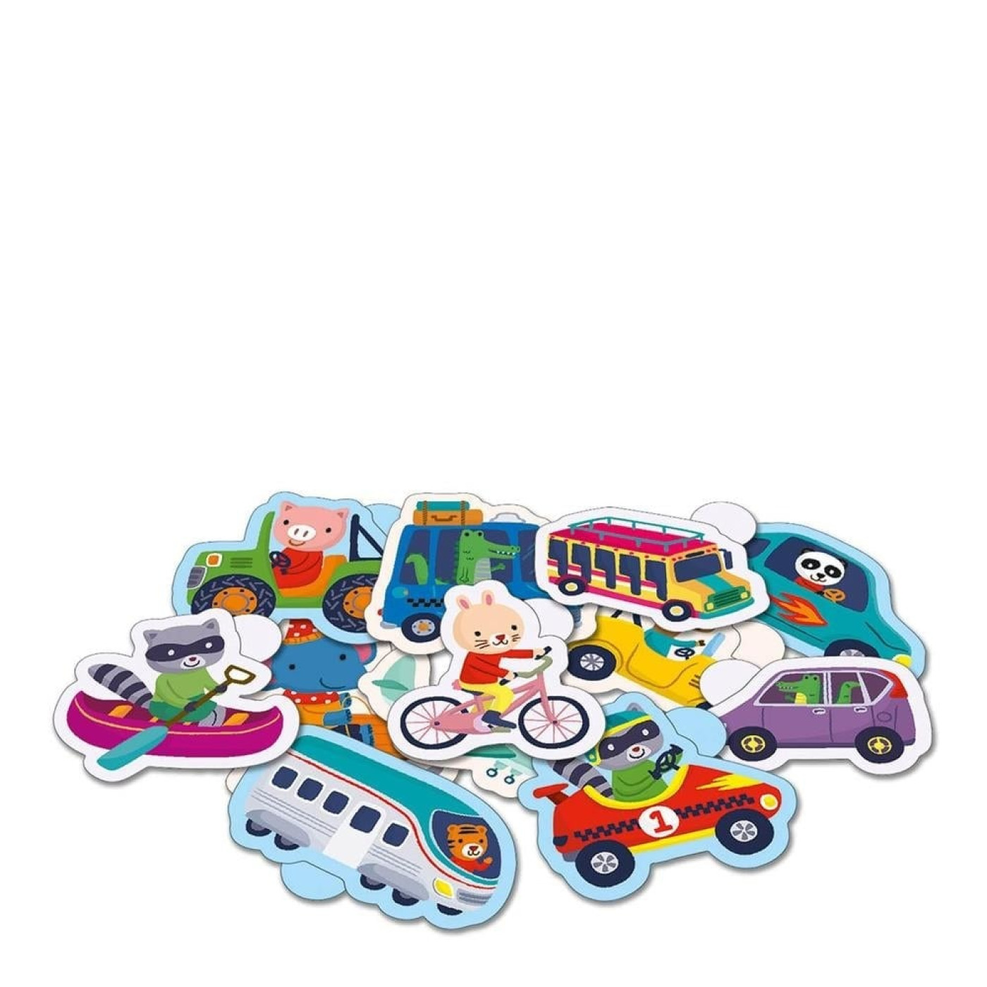 My First Pouch of Stickers - Transport - 9791039524872 My First Pouch of Stickers - Transport - ST01009 - 9791039524872