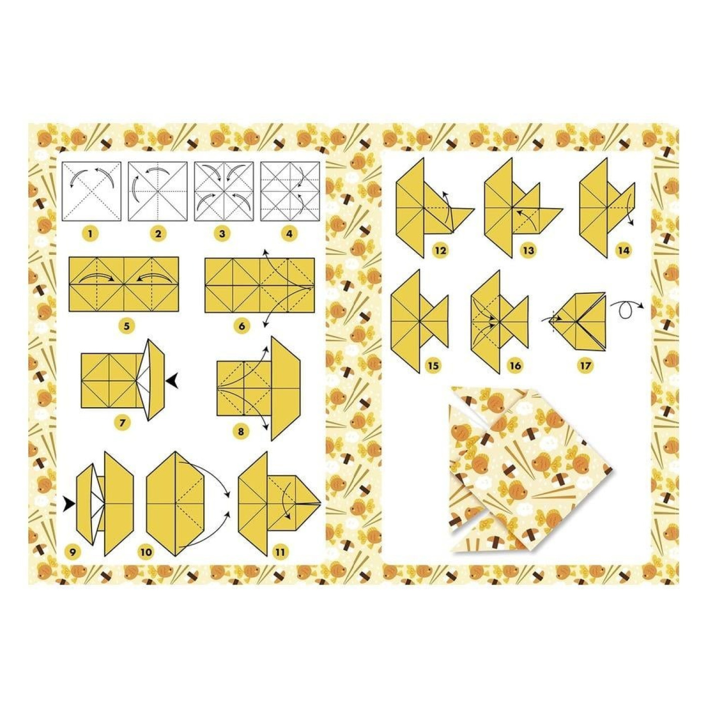 My Little Artists Activity Kit - My kawaii origami - 9791039536288 My Little Artists Activity Kit - My kawaii origami - ST01054 - 9791039536288