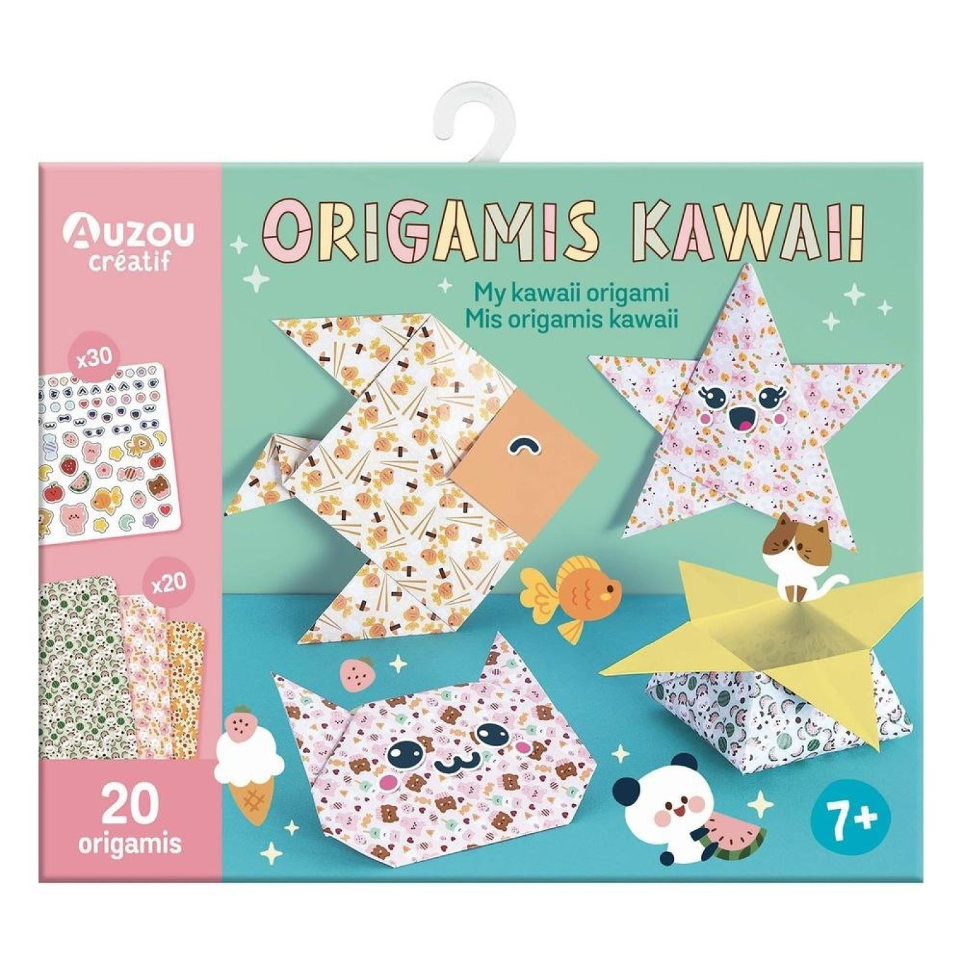 My Little Artists Activity Kit - My kawaii origami - 9791039536288 My Little Artists Activity Kit - My kawaii origami - ST01054 - 9791039536288