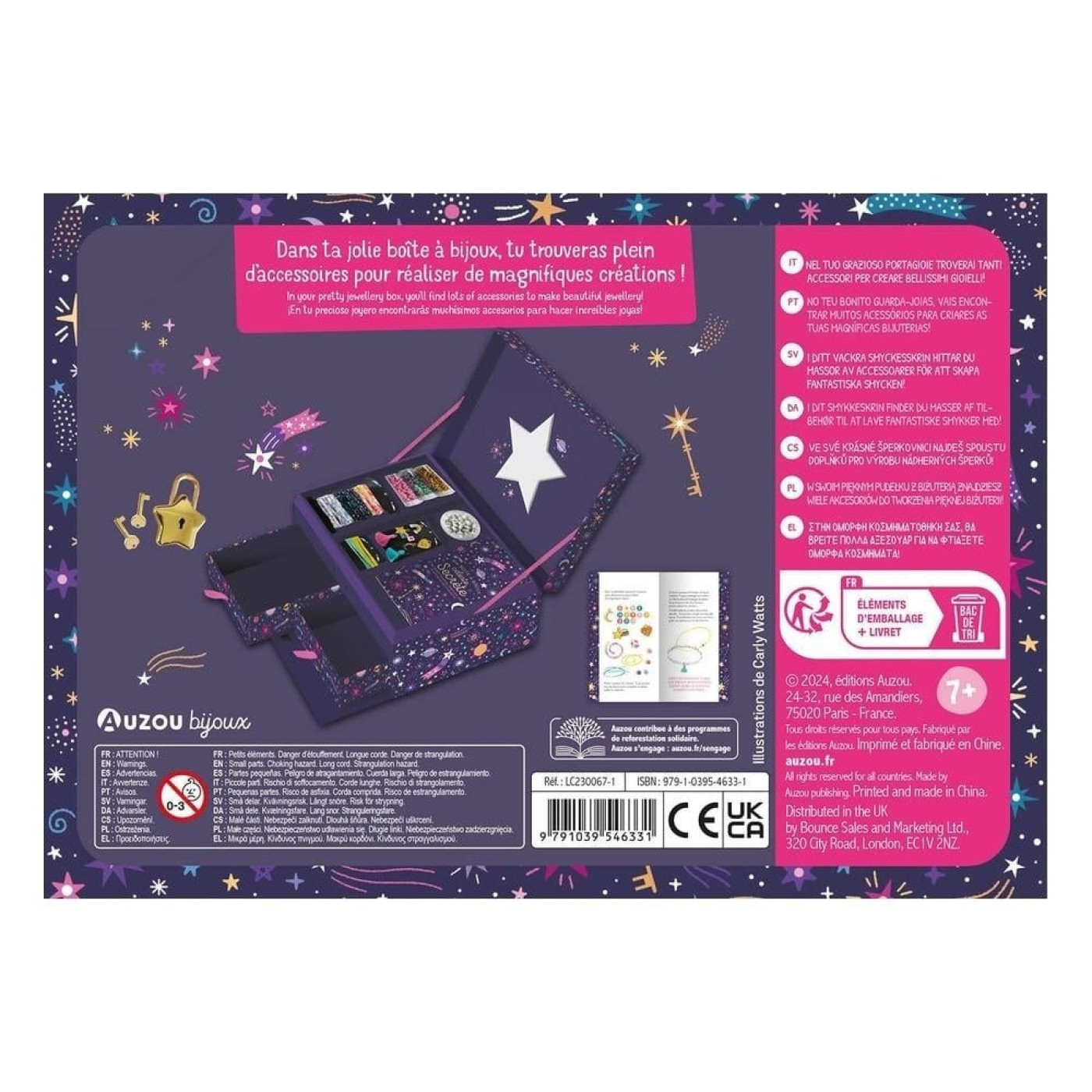 My secret celestial jewellery box - 9791039546331 My secret celestial jewellery box - ST01059 - 9791039546331