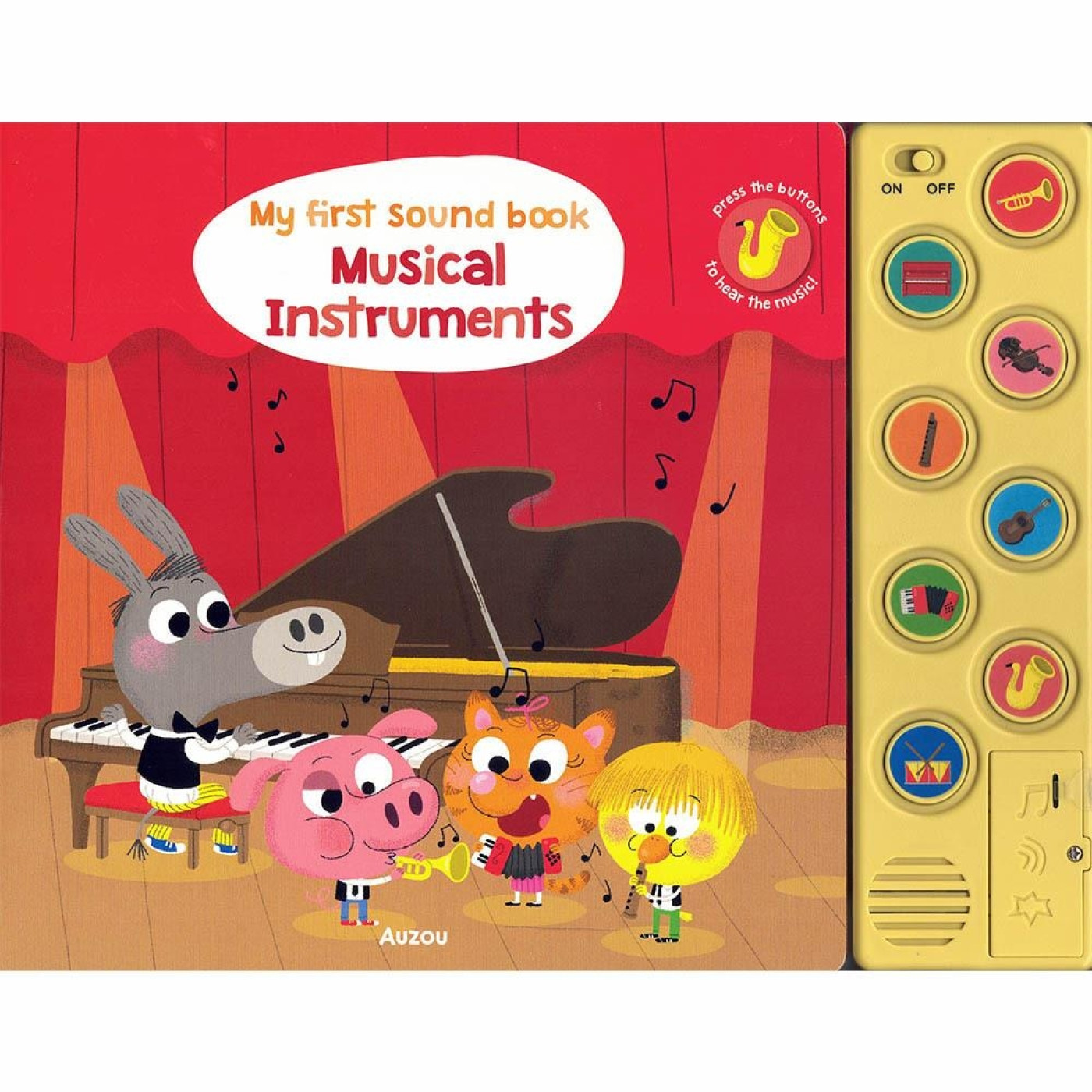 Auzou - My First Music Book: Musical Instruments Auzou - My First Music Book: Musical Instruments