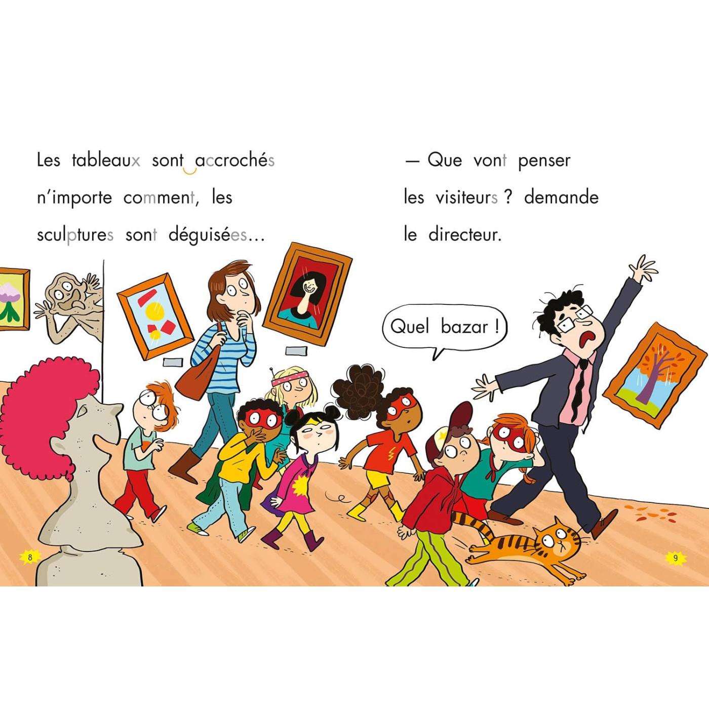 LES HÉROS DU CP - NIVEAU 3 - MUSÉE EN FOLIE ! LES HÉROS DU CP - NIVEAU 3 - MUSÉE EN FOLIE !