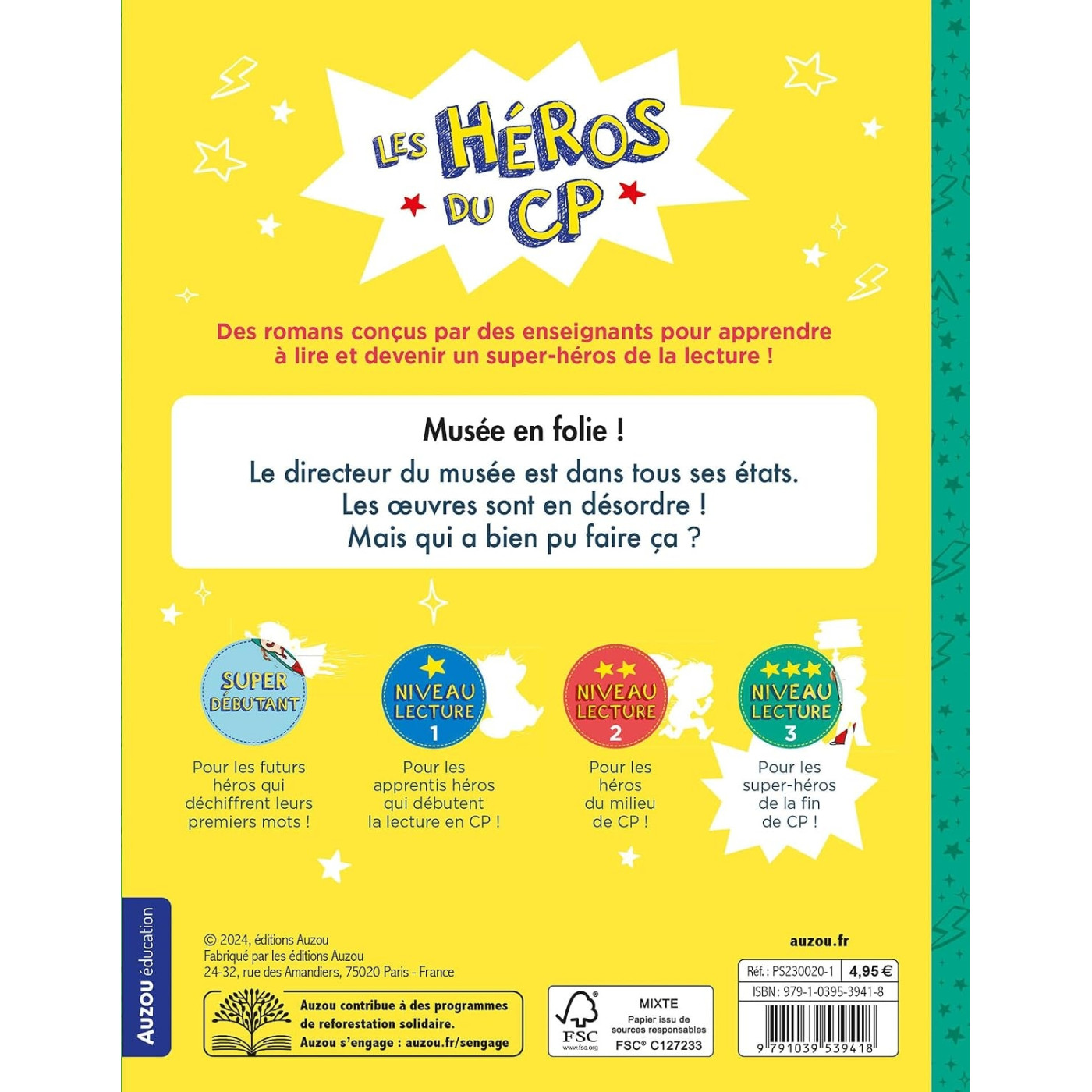 LES HÉROS DU CP - NIVEAU 3 - MUSÉE EN FOLIE ! LES HÉROS DU CP - NIVEAU 3 - MUSÉE EN FOLIE !