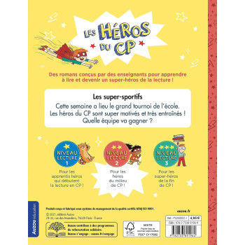 les heros du cp 2 - les super - sportifs