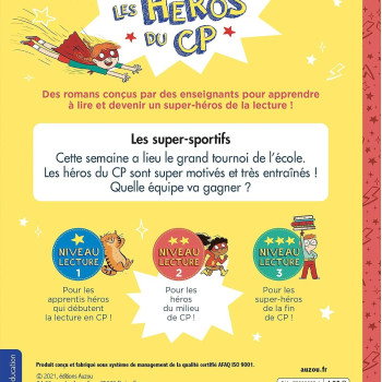 les heros du cp 2 - les super - sportifs les heros du cp 2 - les super - sportifs