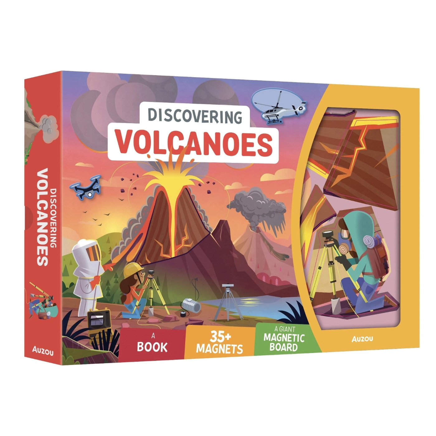 Auzou - Magnetic Box Sets: Volcanoes